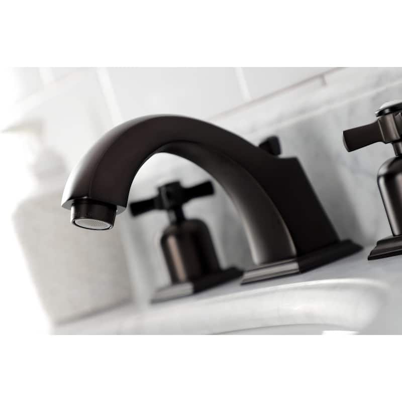 Kingston Brass Millennium 1.2 GPM Widespread Bathroom Faucet with