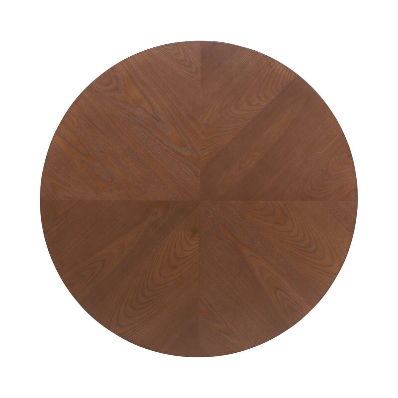 Christopher Knight Home - Barrington Modern 36.61"H Round Counter Height Dining Table with Fluted Cylindrical Iron Base