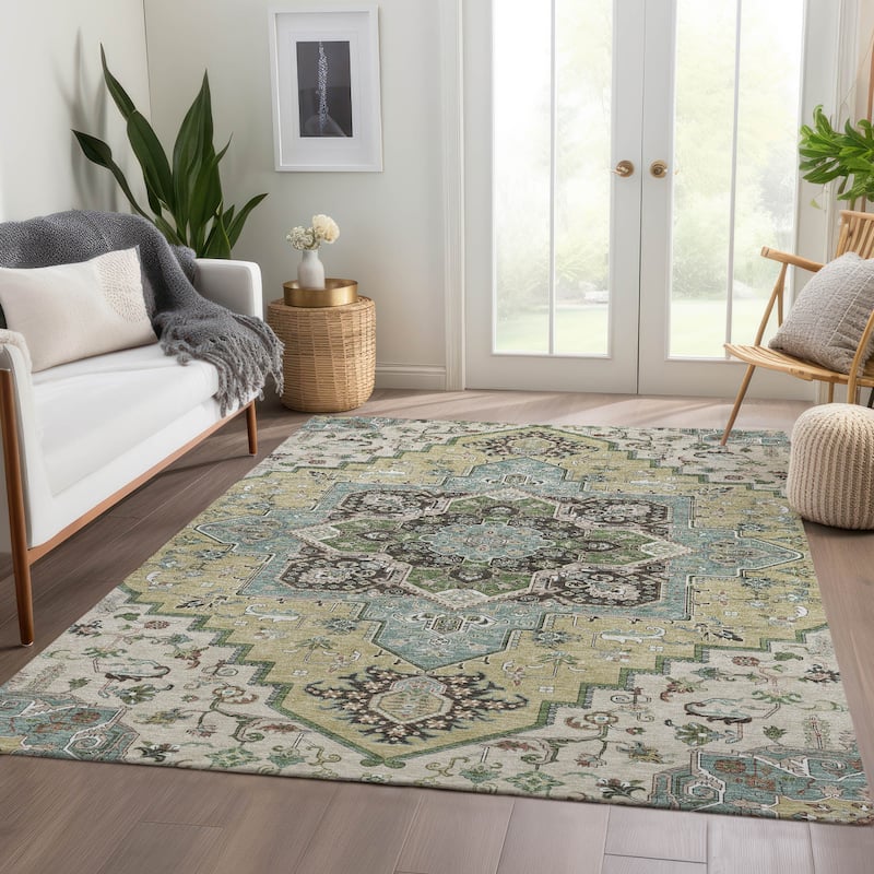 Premium Washable Super Soft Traditional Oriental Mayfield Rug