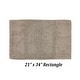 preview thumbnail 23 of 77, Better Trends Bath Rug 100% Cotton Water Absorbent Tufted Bathroom Rugs for Shower, Sink Mats Machine Wash Granada Collection