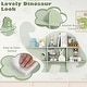 preview thumbnail 10 of 9, Costway 2-Tier Floating Dinosaur Kids Bookshelf Wall-Mounted Nursery - See Details