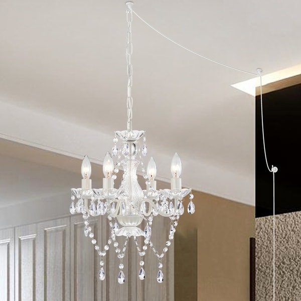 Small swag chandelier on sale