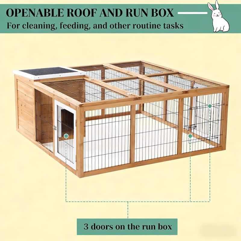 Pet House,Small Animal Hutch Cage,Rabbit House