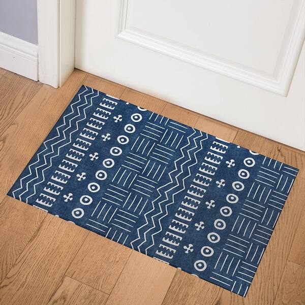 INDIGO YUMA Doormat By Kavka Designs Bed Bath & Beyond 31256878