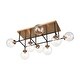 preview thumbnail 2 of 3, Boudreaux 8-Light Semi Flush Mount