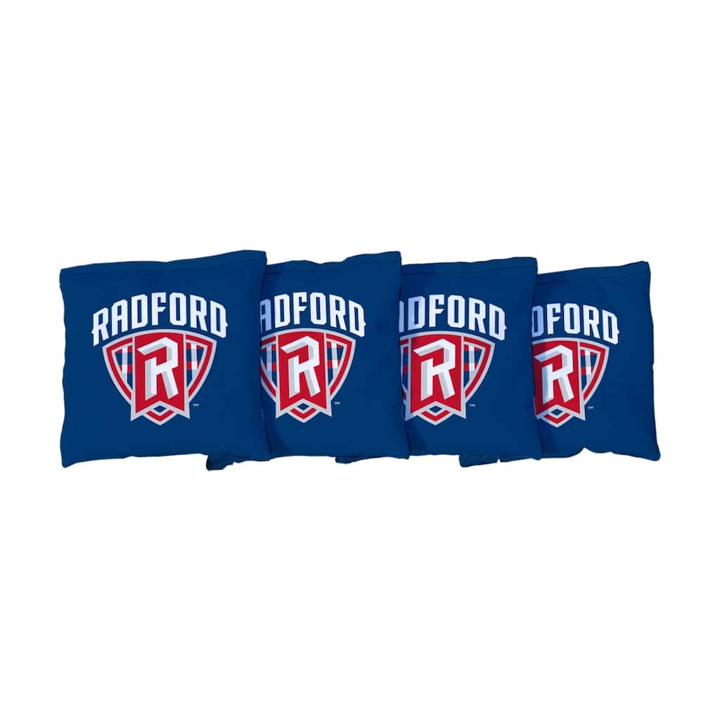 Radford University Highlanders Blue Cornhole Bags