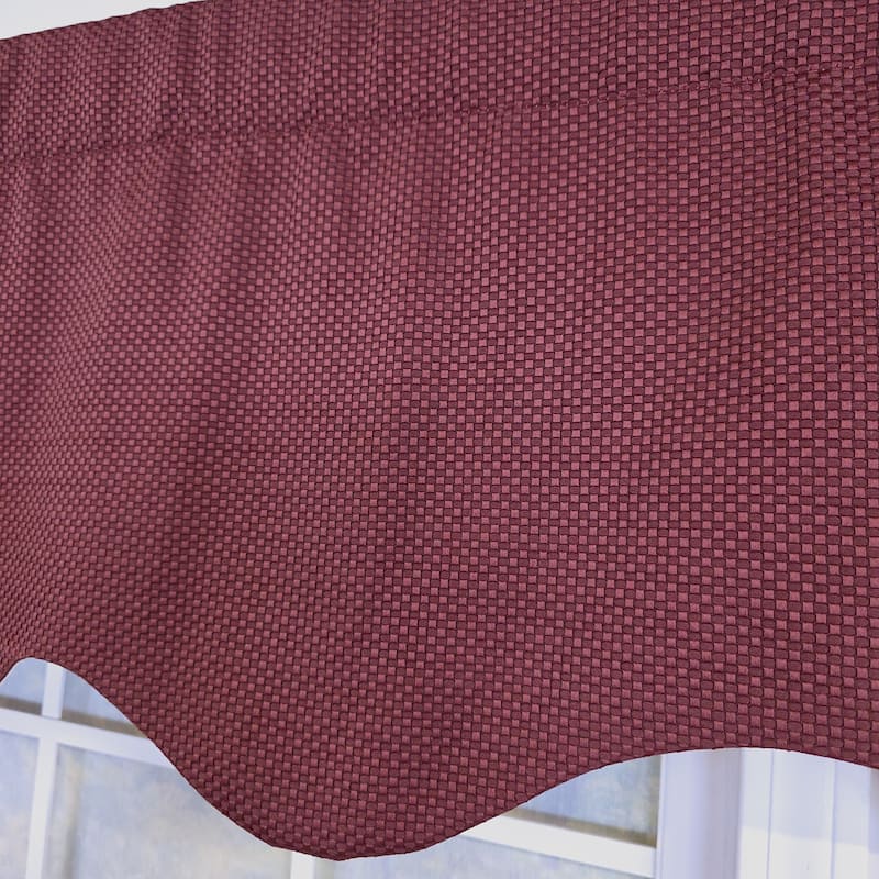 RLF Home Basket Weave Regal Valance