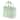Lunch Bag Tote Bag with Pocket for Work Picnic 9.4"x5.5"x7.9", Green