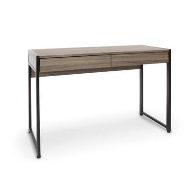2 Drawer Office Desk in Driftwood