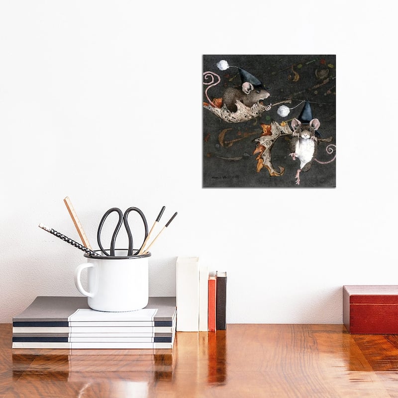 iCanvas "Hector Was A Tad Clumsy" by Maggie Vandewalle Canvas Print - 12x12x0.75