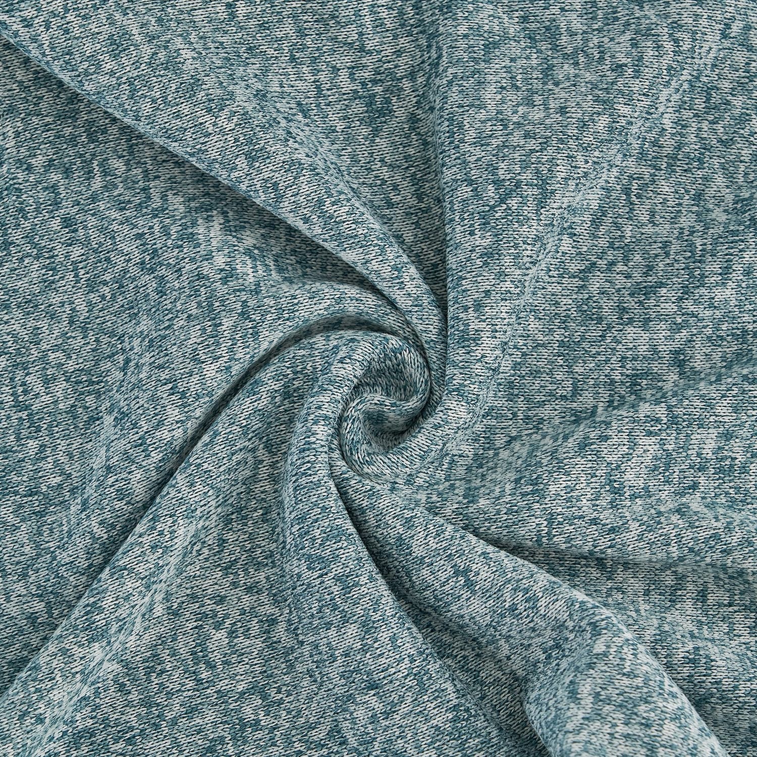 3-Piece Soft Heather Jersey Knit Blanket Set  -image