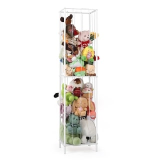Kids Toy Storage Bins with Wheels, Metal Frame