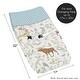 preview thumbnail 5 of 4, Sweet Jojo Designs Changing Pad Cover for the Woodland Toile Collection - Multi