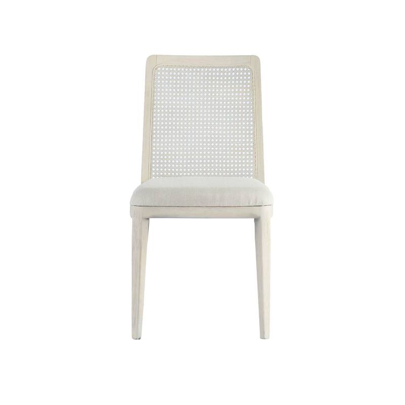Benji Ash Upholstered Dining Chairs (Set of 2) - White