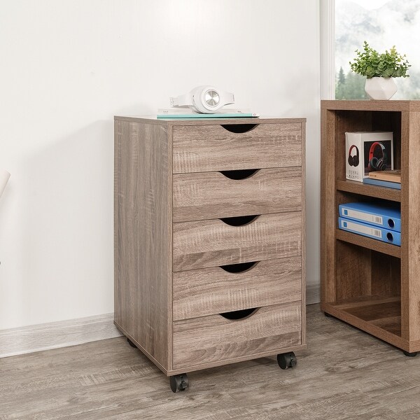 Wooden office drawer unit discount