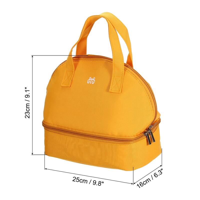 Lunch Box for Women/Men, Insulated Cooler Lunch Bag, 9.1x6.3x9.8 Inch