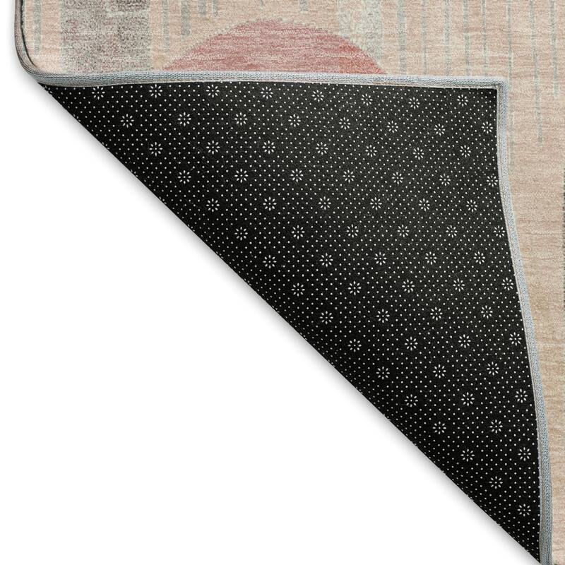 Premium Washable Super Soft Contemporary Imprints Mayfield Rug