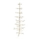 preview thumbnail 1 of 4, Natural Floor Standing Metal Tree - 66" Gold