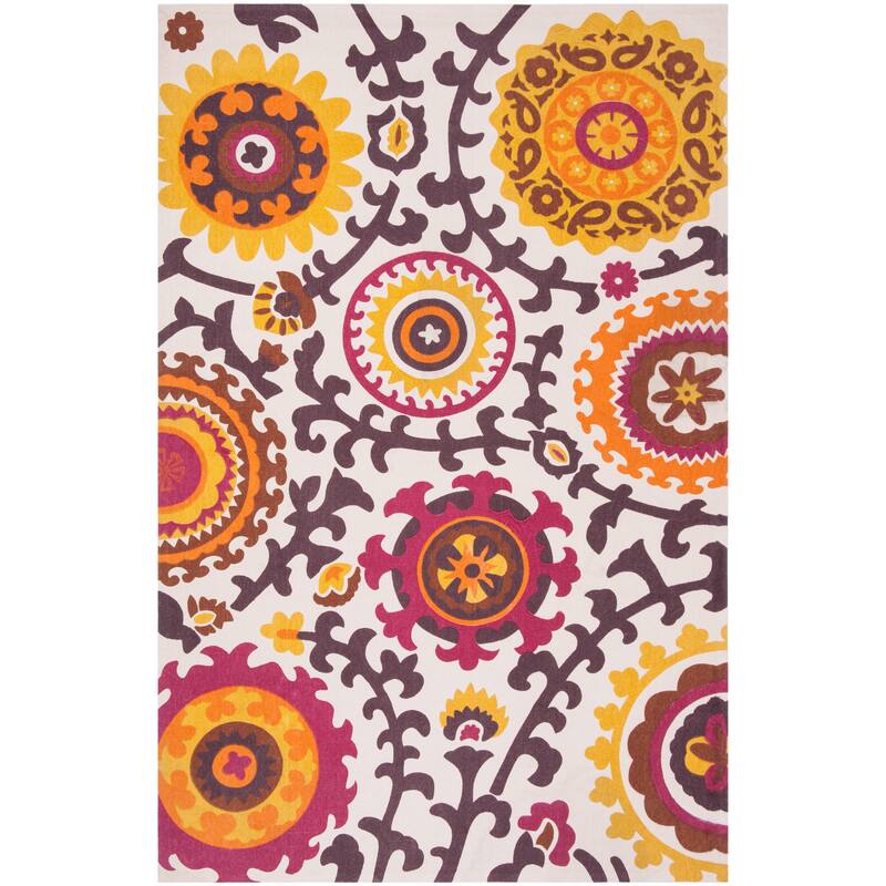 SAFAVIEH Handmade Cedar Brook Izetta Modern Cotton Rug