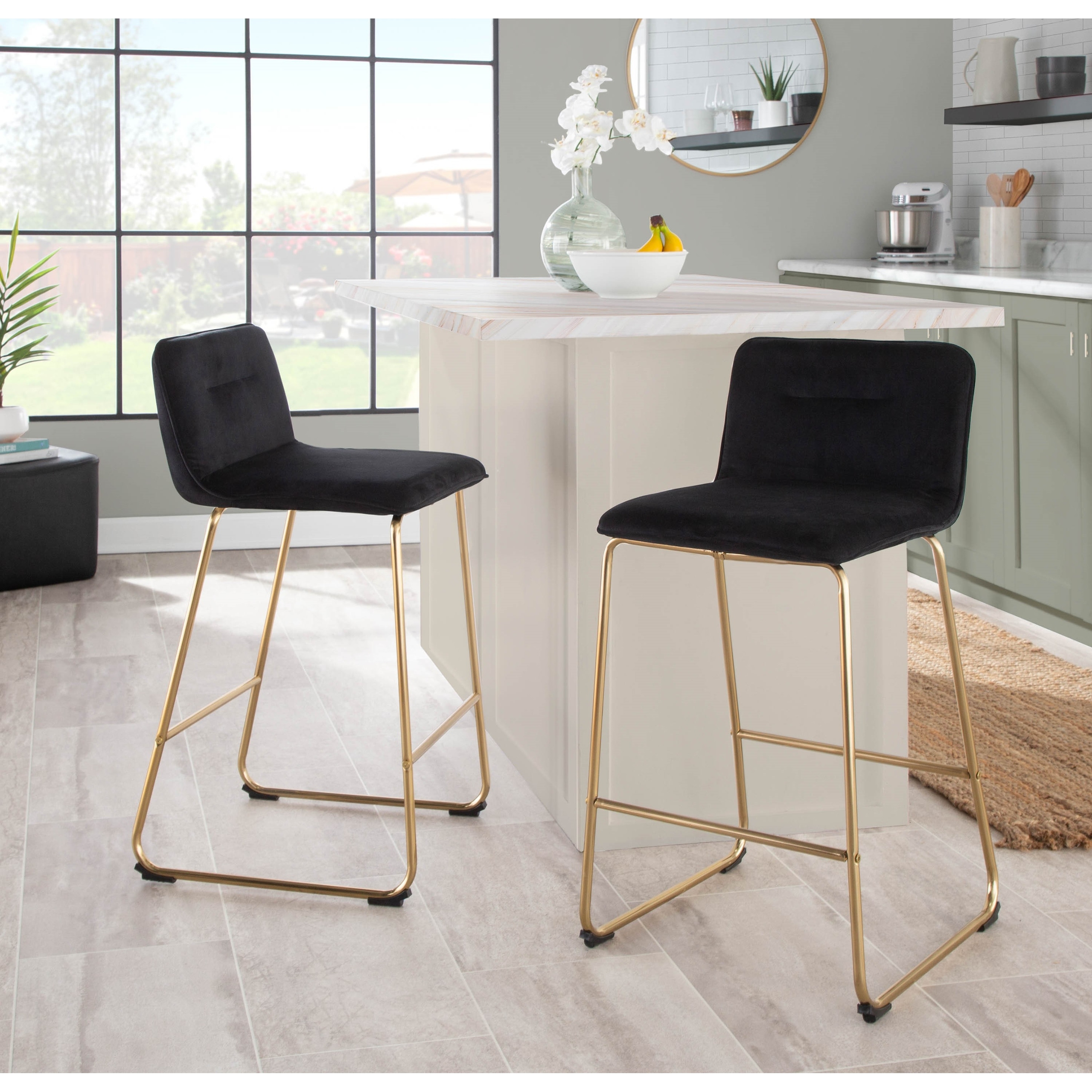 Silver orchid bar stools store