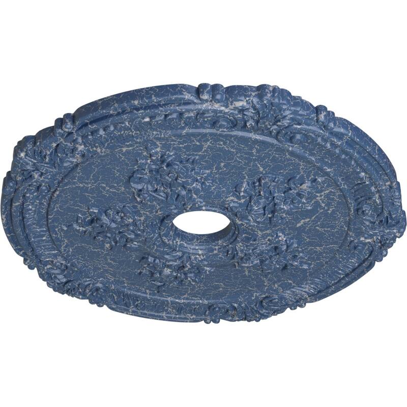 26"OD x 3 3/4"ID x 1 1/2"P Attica with Rose Ceiling Medallion