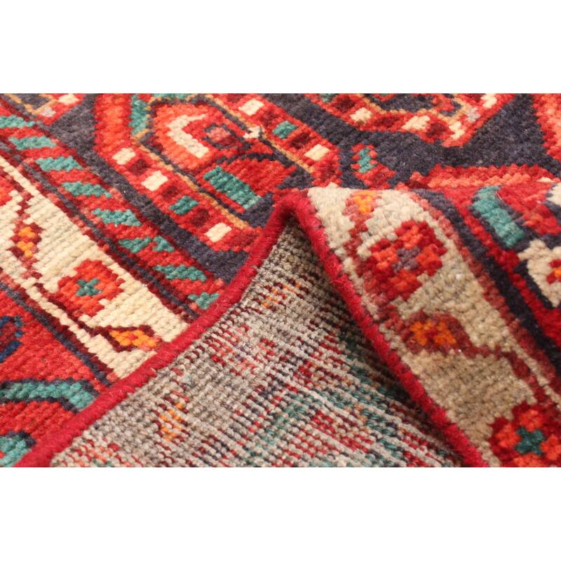 ECARPETGALLERY Hand-knotted Andelz Dark Navy Wool Rug - 4'6 x 7'6