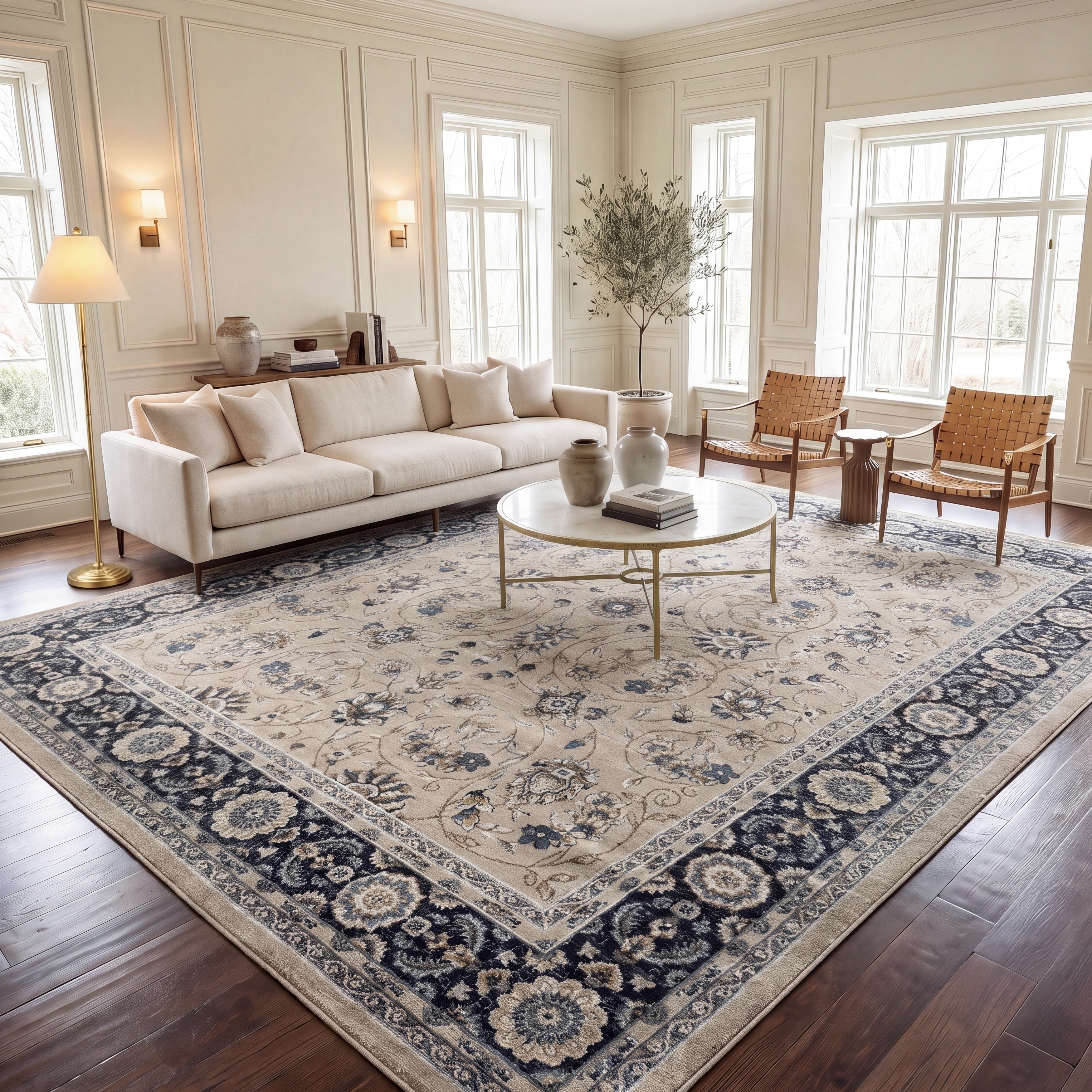 SAFAVIEH Lyndhurst Sydell Traditional Oriental Rug