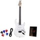 preview thumbnail 10 of 12, LyxPro 39 inch Beginner Electric Guitar & Electric Guitar Accessories White