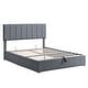 preview thumbnail 30 of 52, Merax Upholstered Platform Bed with a Hydraulic Storage System