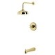 preview thumbnail 27 of 34, Kingston Brass Metropolitan Single-Handle Pressure Balanced Tub and Shower Faucet