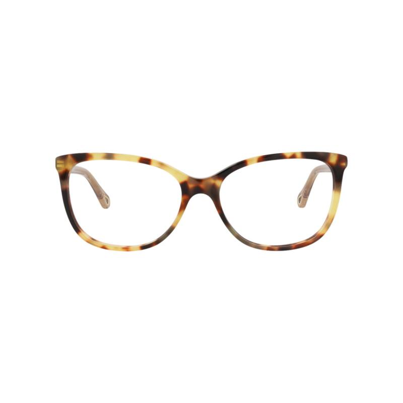 Chloé Square-Frame Bio Acetate Optical Frames - Havana Brown Transparent - Multi
