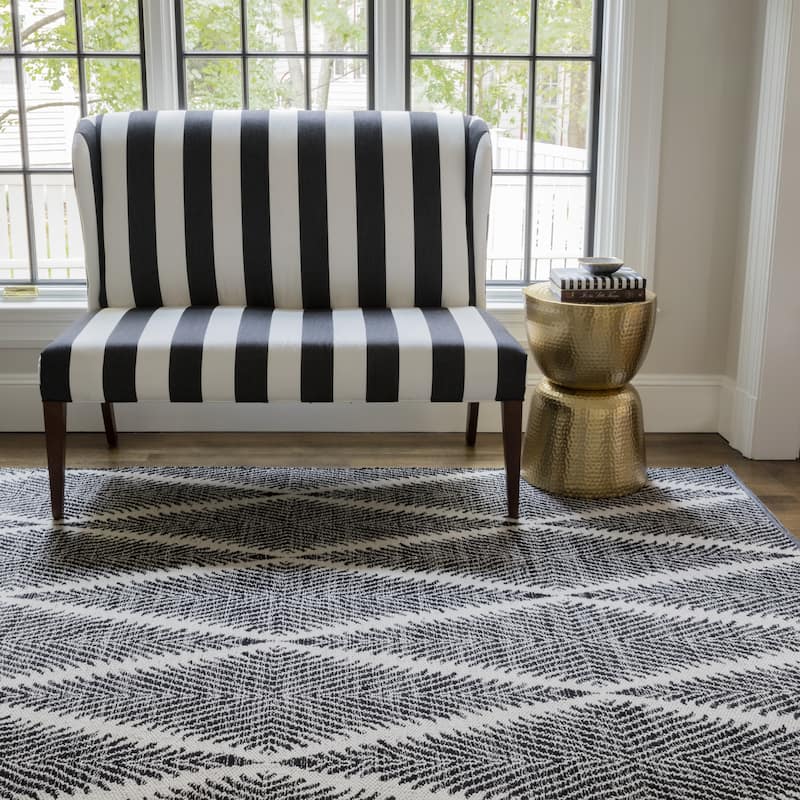 Erin Gates by Momeni River Beacon Hand Woven Indoor Outdoor Rug
