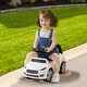 preview thumbnail 9 of 20, Plastic Ride on Push Car with Sit to Stand Toy and Music Steering Wheel Perfect Gift for Kids - 25.98 x 11.42 x 14.17 in
