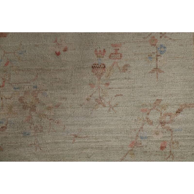 Muted Art Deco Oriental Home Decor Area Rug Hand-knotted Wool Carpet - 3'11" x 4'11"