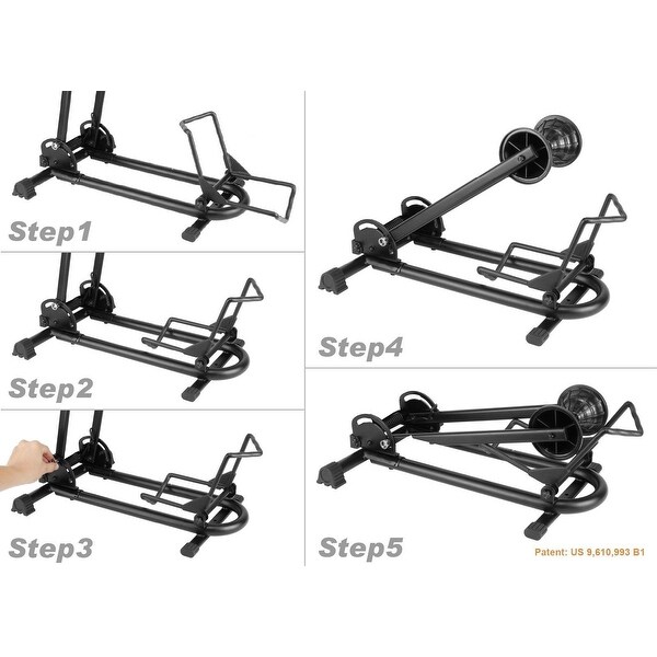 bike floor parking rack