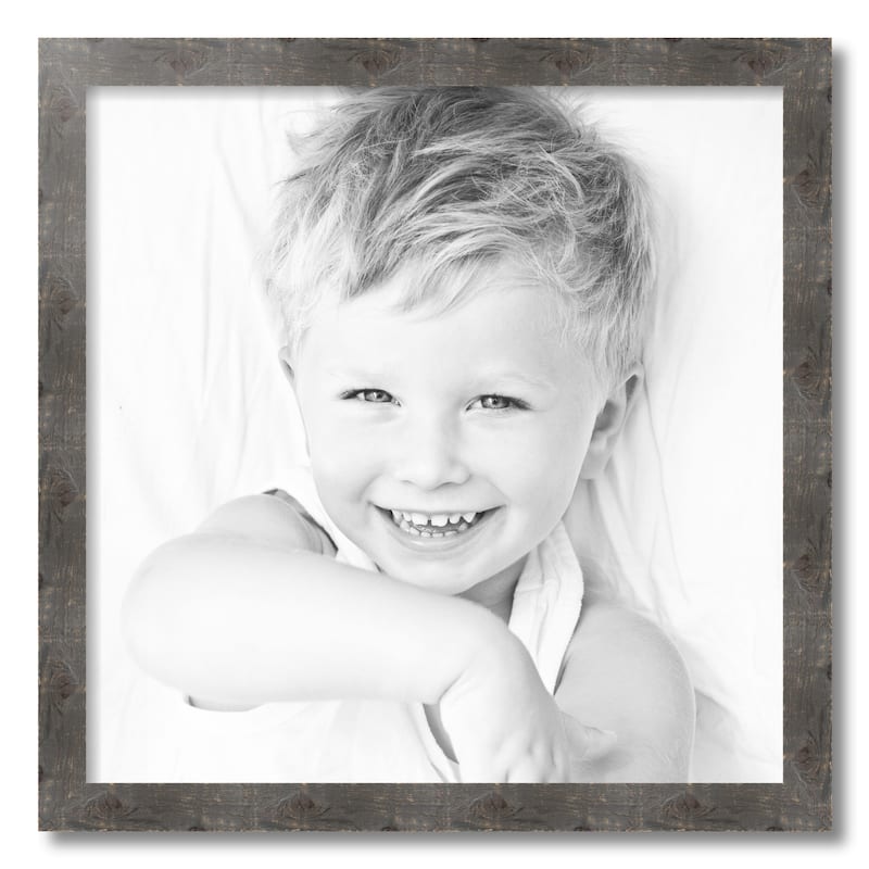 ArtToFrames Bosswood Rustic 22x22 Inch Picture Frame, 1.63 Inch Wood Poster Frame Available in Multiple Colors (SM-SC-22x22)