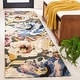 preview thumbnail 3 of 41, SAFAVIEH Handmade Blossom Benfje French Country Floral Wool Rug
