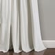 preview thumbnail 28 of 26, Lush Decor Linen Button New Window Curtain Single Panel - 108" x 40"