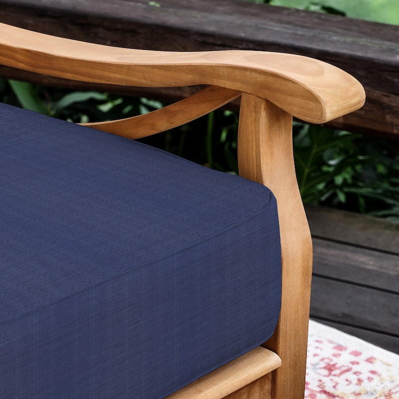 Cambridge Casual Lowell Teak Patio Daybed with Cushion
