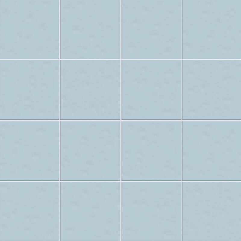 Merola Tile Berta Celeste 7-7/8" x 7-7/8" Ceramic Wall Tile - Case (25 Tiles)