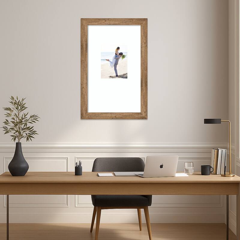 Owl Brown Narrow Framed Picture Frame, Photo Frame