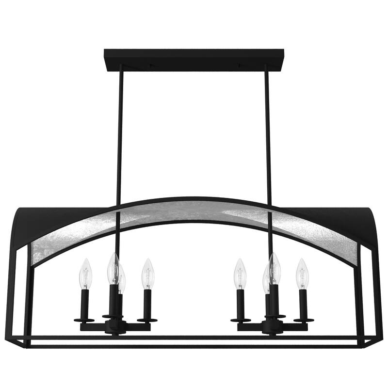 Hunter Dukestown 8-Light Linear Chandelier - Dining Room - Contemporary, Transitional, Showstopper!