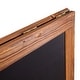 preview thumbnail 127 of 158, Wood A-Frame Magnetic Chalkboard Set-Markers, Stencils, and Magnets
