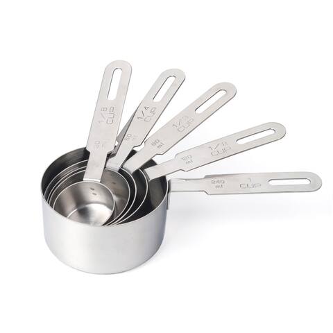 Measuring Cups (Set of 5) - 5 Piece, Long Handles
