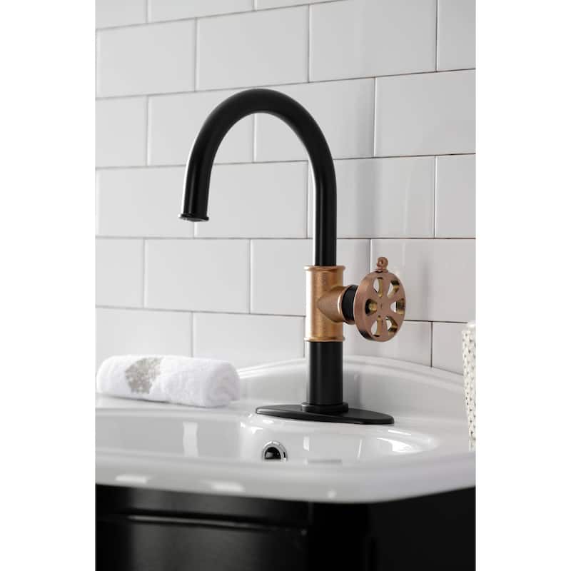 Kingston Brass Belknap 1.2 GPM Deck Mounted Single Hole Bathroom