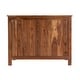 preview thumbnail 4 of 5, Rashmi 40 in. W Rectangular Teak & Bone In-Lay 4 Drawer Accent Chest