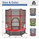 preview thumbnail 10 of 10, Costway 55" Kids Trampoline Bouncing Jumping Mat Recreational