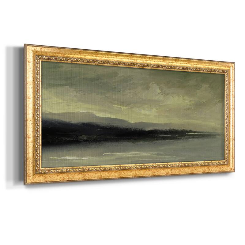 Coastal Dawn Premium Framed Canvas- Ready to Hang