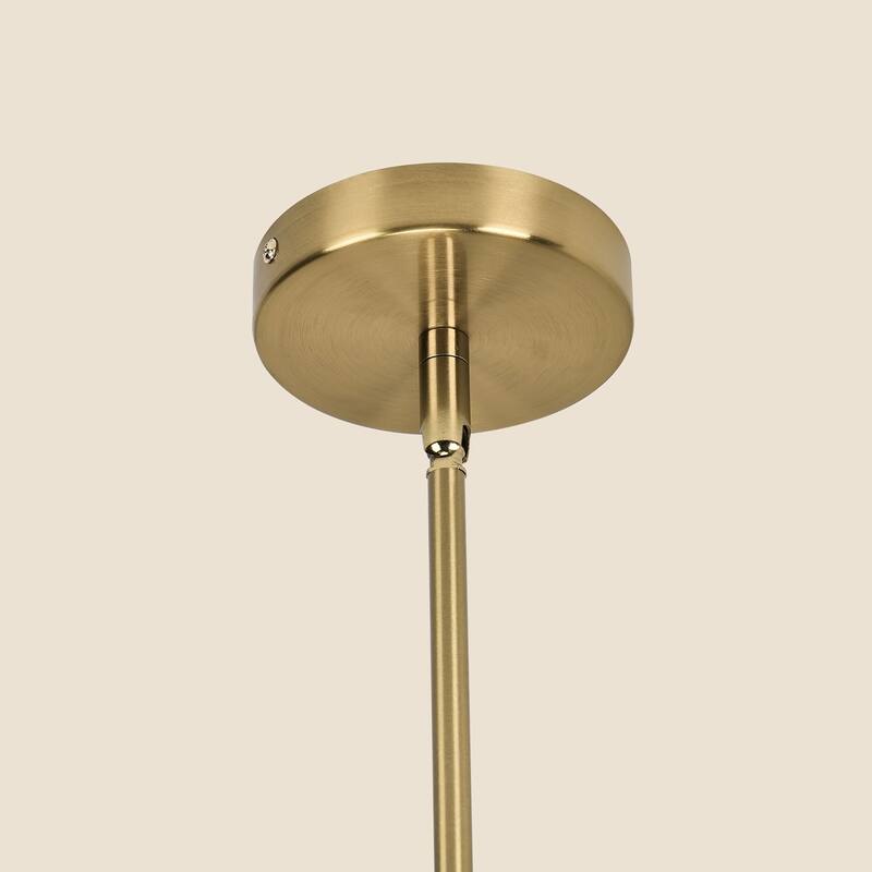 5 - Light Dimmable Modern Linear Globe Chandelier