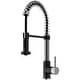 preview thumbnail 107 of 156, VIGO Edison 19" H Single Handle Pull-Down Sprayer Kitchen Faucet